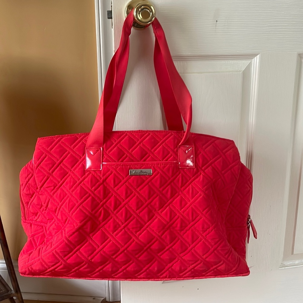 Vera Bradley travel tote